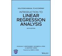 Douglas C. Montgomery Elizabeth Introduction to Linear Regression An (Tascabile)