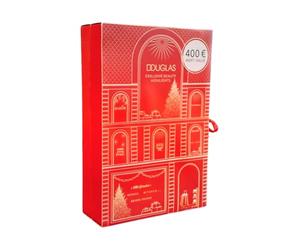 DOUGLAS Calendario dell'Avvento 2024 - 24 Prodotti di bellezza per viso, corpo e capelli - ideali come regalo - cosmetici per ragazze e donne - edizione esclusiva, donna incl. salviette umidificate