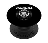 Douglas Clan Nome scozzese Stemma Tartan PopSockets PopGrip Adesivo