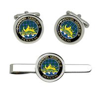 Douglas Clan Scozzese Gemelli E Fermacravatta Set