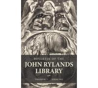 Douglas Field Bulletin of the John Rylands Library 98/1 (Tascabile)