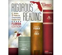 Douglas Fisher Nancy Frey Rigorous Reading, Florida Edition (Tascabile)