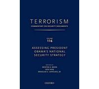 Douglas Lovelace Aziz TERRORISM: COMMENTARY ON SECURITY DOCU (Copertina rigida)