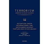 Douglas Lovelace TERRORISM: COMMENTARY ON SECURITY DOCUMENT (Copertina rigida)