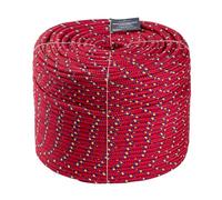 Douglas Marine Cima Rossa Ø 12 millimetri in Polipropilene da 250 metri - 16 Capi Multiuso, Resistente e Galleggiante - Ideale per Ormeggio, come Corda Generica, Passamaneria e Delimitazione