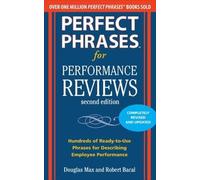 Douglas Max Robert Bacal Perfect Phrases for Performance Reviews 2/E (Tascabile)