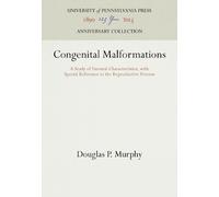 Douglas P. Murphy Congenital Malformations (Copertina rigida)