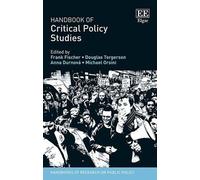 Douglas Torgerson Handbook of Critical Policy Studies (Copertina rigida)