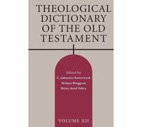 Douglas W. Stott Theological Dictionary of the Old Testament (Tascabile)