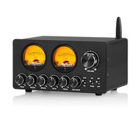 Douk Audio EQ5 PRO EQ5 PRO Equalizzatore Bluetooth a 5 bande Preamplificatore per Home Stereo/Computer Speaker/Amplificatore con VU Meter