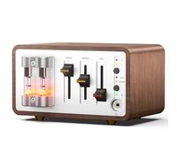 Douk Audio Tubi Phono preamplificatore MM/MC per giradischi, preamplificatore audio mini retrò per cuffie