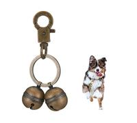 Doukesh Campanelli Extra Rumorosi per Cani e Gatti, Campanello Extra Forte per Collare con Chiusura a Moschettone Girevole, Pet Campane per Collare Campana Pendente