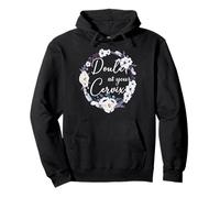 Doula At Your Cervix Floral Midwive Gift Nascita Parto Felpa con Cappuccio