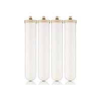 Doulton 10" Biotect Ultra | Confezione Da 4 | Filtro A Candela In Ceramica Per Acqua Potabile | Adatto Per Sistemi Con Raccordo M12 | Riduce I Contaminanti | Migliora Il Gusto |Certificato NSF |2501