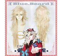 Douma Demon Slayer Kimetsu No Yaiba Cosplay Parrucca in stile capelli sintetici gialli per Halloween Giochi di ruolo Parrucca unisex + Cappellino parrucca gratuito