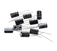 Doumneou 10 condensatori elettrolitici da 4,7 , 400 V, 105 C, 8 x 12 m