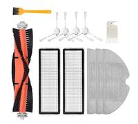Doumneou 12 Pezzi per F9 Robot Aspirapolvere Principale Laterale Hepa Filtro Mop Tessuto Accessori Parti