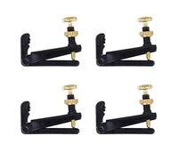 Doumneou 4 pezzi 3/4-4/4 Piastra A corde per violino/sintonizzatore Delicato