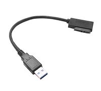 Doumneou adattatore USB 3.0 a 7 + 6 13 pin Slimline SATA per laptop CD/DVD ROM