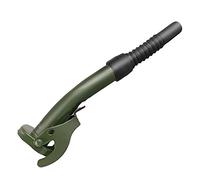 Doumneou Beccuccio flessibile in metallo con guarnizione in gomma per taniche da 5/10/20 l, verde