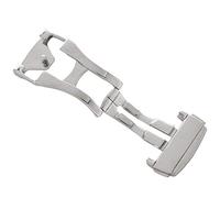Doumneou Cinturino Pieghevole In Acciaio Inossidabile Da 18 Mm Chiusura Deployante Per, Liscio # 18mm