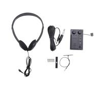 Doumneou Elettrico Piezo per Mini Silenziatore per Violino con Cavi per Cuffie e Connettore