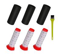 Doumneou Filtro di ricambio per Athlet, 3 filtri principali + 3 filtri in schiuma Athlet per aspirapolvere