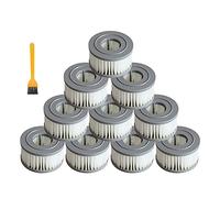 Doumneou Filtro HEPA 10 pezzi per aspirapolvere portatile JV85 JV85 Pro H9 Pro A6 / A7 / A8