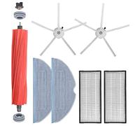 Doumneou Kit di accessori per robot aspirapolvere S7 S7 Plus T7S T7S Plus con laterale principale mop pastiglie filtri Hepa