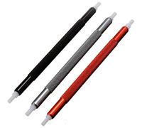 Doumneou Kit di montaggio per riparazione orologi, presse a mano, per orologiai e cinturini, rosso, e nero