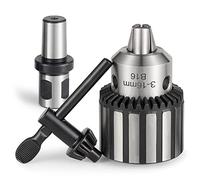 Doumneou Mandrino per trapano magnetico super resistente da 1/2 pollici (1-13 Mm) con adattatore per asta da 3/4 pollici