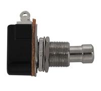 Doumneou Pedale per chitarra a 2 pin SPST effetti momentanei pulsante interruttore a pedale