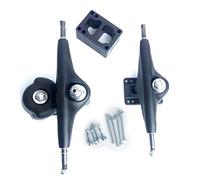 Doumneou Per Surf Skate Staffa 6 fori 6.25Inch Trucks Surf Trucks Adapter Rear Trucks,2