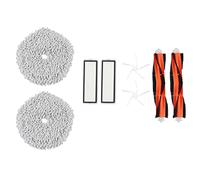 Doumneou Per W10 Kit Accessori per Aspirapolvere, Laterale Principale, Filtro HEPA, Sostituzione di Parti di Ricambio per Panno Mop