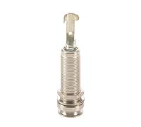 Doumneou Presa di uscita del pannello del perno 'estremità della clip del cilindro mono per chitarra elettrica e basso 6.35mm