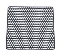 Doumneou Tappetino protettivo in silicone per , tappetino scolapiatti per utensili da cucina e piatti (grigio)