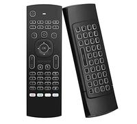 Doumneou Tastiera Wireless MX3 Air Mouse Intelligente Retroilluminato 2.4G RF per Tx3 Android TV Box