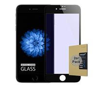 doupi 2X FullCover Pellicola Vetro Temperato per iPhone 6 / 6S (4,7 Pollici), (2-Pack) Premium 9H HD Protettiva Protezione dello Schermo Tempered Glass, Nero