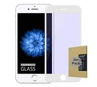 doupi 2X FullCover Pellicola Vetro Temperato per iPhone 6 / 6S (4,7 Pollici), (2-Pack) Premium 9H HD Protettiva Protezione dello Schermo Tempered Glass, Bianco