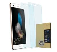 doupi 2X Pellicola Vetro Temperato per Huawei P8 Lite (2015), (2-Pack) Premium 9H HD Protettiva Protezione dello Schermo Tempered Glass
