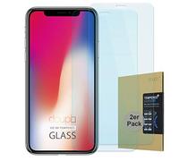 doupi 2X Pellicola Vetro Temperato per iPhone 11 PRO (2019) / XS/X (5,8 Pollici), (2-Pack) Premium 9H HD Protettiva Protezione dello Schermo Tempered Glass