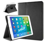 doupi Deluxe Custodia per iPad Air 2, 360 Gradi Rotable Protezione con Smart Funzione Sleep/Wake Up Etui Stare in Piedi Protettiva, Nero