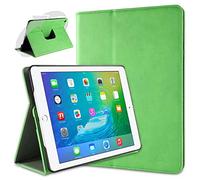 doupi Deluxe Custodia per iPad Air 2, 360 Gradi Rotable Protezione con Smart Funzione Sleep/Wake Up Etui Stare in Piedi Protettiva, Verde