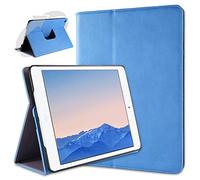 doupi Deluxe Custodia per iPad Mini 1 2 3, 360 Gradi Rotable Protezione con Smart Funzione Sleep/Wake Up Etui Stare in Piedi Protettiva, Blue