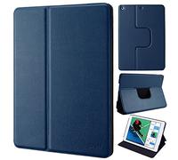 doupi Deluxe FlipCase per iPad Mini 1 2 3, Protezione Custodia con Smart Sleep/Wake Up Funzione Book Style Etui Stare in Piedi Protettiva, Darkblue