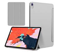 doupi Deluxe FlipCase per iPad PRO 11 Pollici (2018), Protezione Custodia con Smart Sleep/Wake Up Funzione Book Style Etui Stare in Piedi Protettiva, Bianco