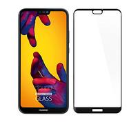 doupi FullCover Pellicola Protettiva per Huawei P20 Lite, Premium 9H HD Protettiva Protezione dello Schermo Tempered Glass, Nero