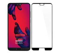 doupi FullCover Pellicola Protettiva per Huawei P20 PRO, Premium 9H HD Protettiva Protezione dello Schermo Tempered Glass, Nero