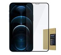 doupi FullCover Pellicola Protettiva per iPhone 12 PRO Max (6,7 Pollici), Premium 9H HD Protettiva Protezione dello Schermo Tempered Glass, Nero