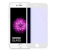 doupi FullCover Pellicola Protettiva per iPhone 6 Plus / 6S Plus (5,5 Pollici), Premium 9H HD Protettiva Protezione dello Schermo Tempered Glass, Bianco